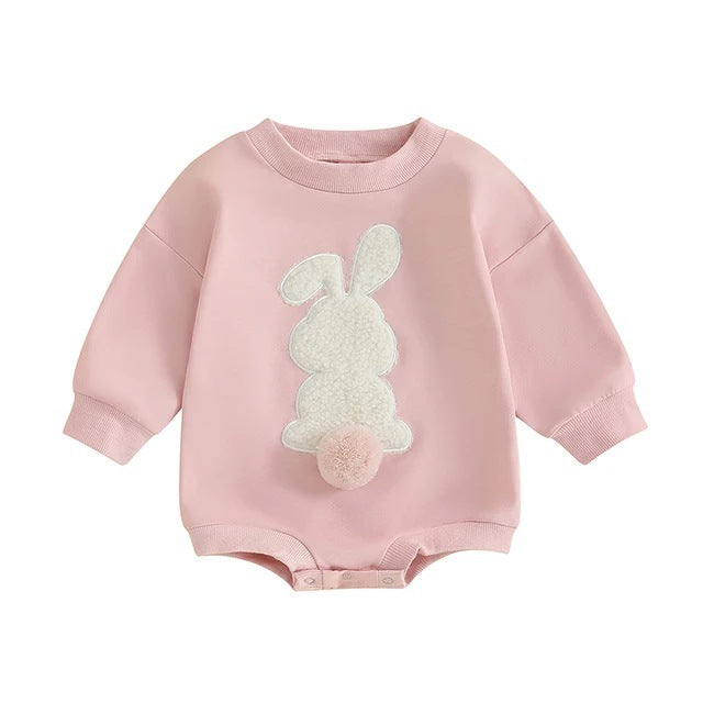 New Baby's Easter Cute  Rabbit Romper