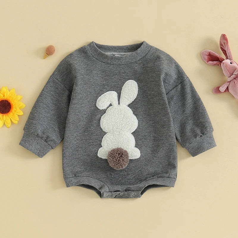 New Baby's Easter Cute  Rabbit Romper