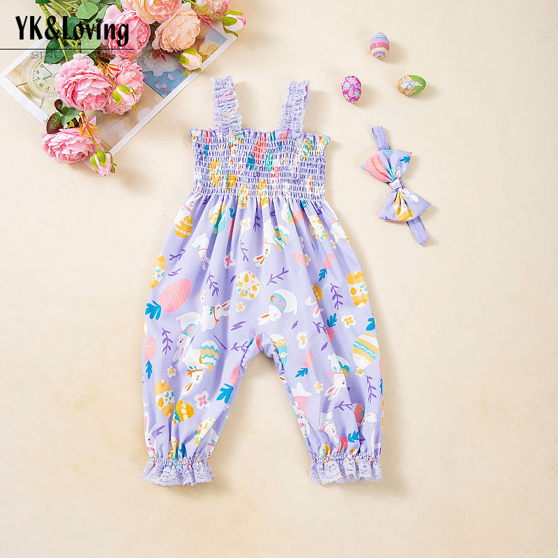 Easter Girls' Jumpsuit Toddler