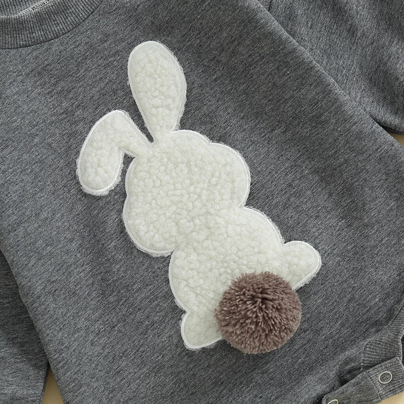 New Baby's Easter Cute  Rabbit Romper
